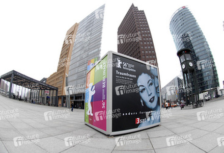 Berlinale Werbung am Potsdamer Platz