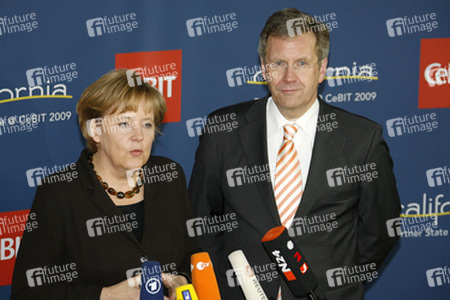 Angela Merkel, Christian Wulff