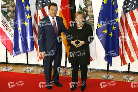Arnold Schwarzenegger, Angela Merkel