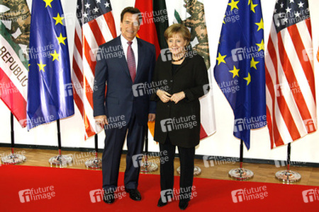 Arnold Schwarzenegger, Angela Merkel
