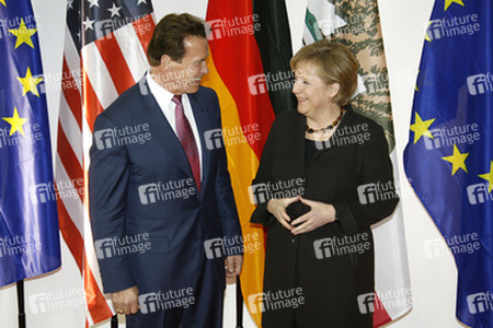 Arnold Schwarzenegger, Angela Merkel