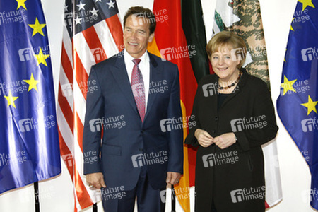Arnold Schwarzenegger, Angela Merkel