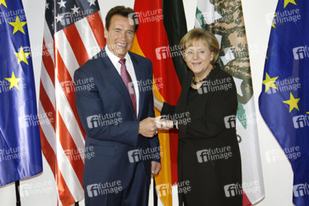 Arnold Schwarzenegger, Angela Merkel