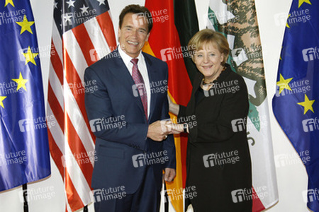 Arnold Schwarzenegger, Angela Merkel