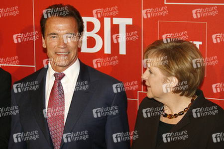 Arnold Schwarzenegger, Angela Merkel