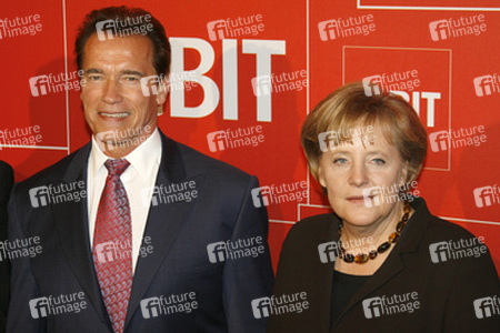 Arnold Schwarzenegger, Angela Merkel