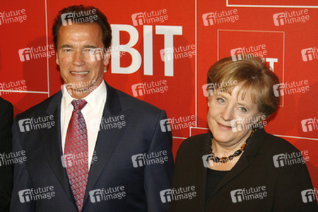 Arnold Schwarzenegger, Angela Merkel