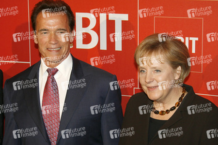 Arnold Schwarzenegger, Angela Merkel