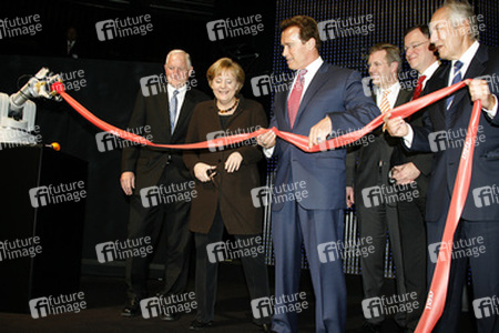 Craig Barrett, Angela Merkel, Arnold Schwarzenegger, Christian Wulff, Stephan Weil, August-Wilhelm Scheer