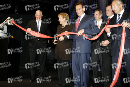 Craig Barrett, Angela Merkel, Arnold Schwarzenegger, Christian Wulff, Stephan Weil, August-Wilhelm Scheer