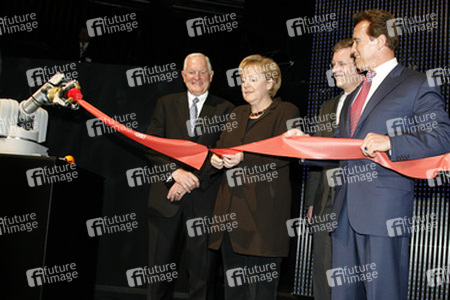 Craig Barrett, Angela Merkel, Christian Wulff, Arnold Schwarzenegger