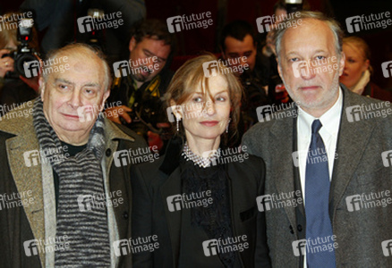 Claude Chabrol, Isabelle Huppert, Francois Berléand