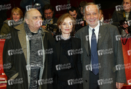 Claude Chabrol, Isabelle Huppert, Francois Berléand