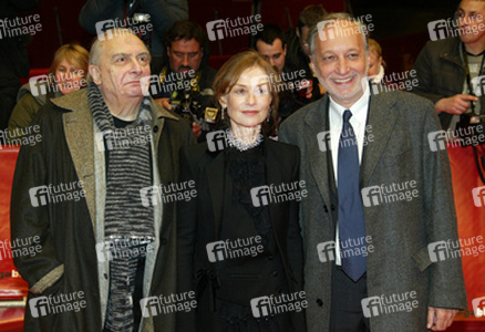 Claude Chabrol, Isabelle Huppert, Francois Berléand