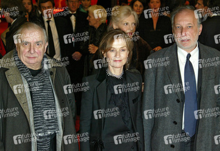 Claude Chabrol, Isabelle Huppert, Francois Berléand