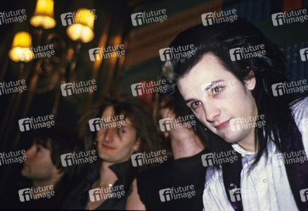 Photoshooting mit The Damned in Londonbies, Dave Vanian
