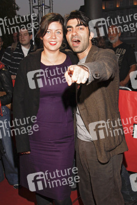 Fatih Akin mit seiner Frau Monique Akin