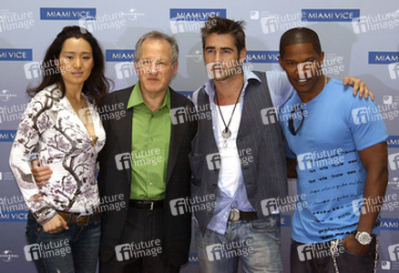 Gong Li, Michael Mann, Colin Farrell, Jamie Foxx