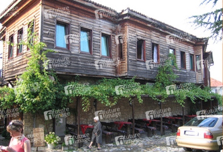 Typisches Gebäude in der Altstadt von Nessebar
