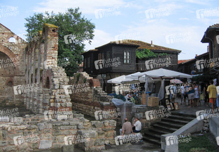 Sophienkirche / Alte Metropolia und typisches Haus