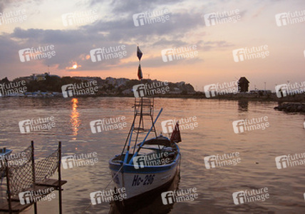Blick auf die Neustadt von Nessebar