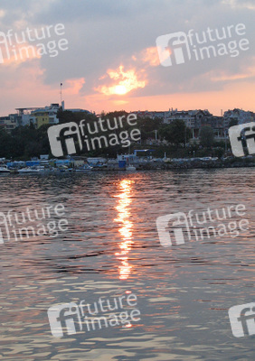 Blick auf die Neustadt von Nessebar