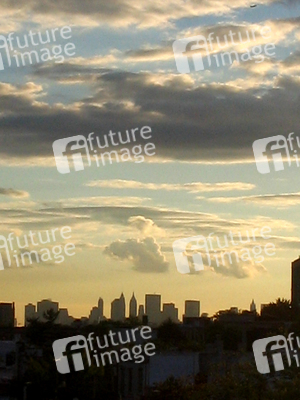 Sonnenuntergang in New York