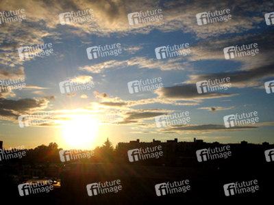Sonnenuntergang in New York