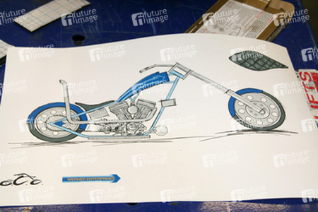 Entwurf von neuem Chopper