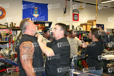 Paul Teutul Sr., Vince 'Vinnie' DiMartino, Paul 'Paulie' Teutul Jr., Discovery Chanel TV-Team