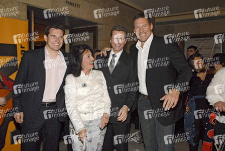 Michael Mronz, Regina Sixt, Guido Westerwelle, Ralf Möller