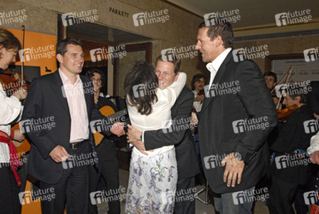 Michael Mronz, Regina Sixt, Guido Westerwelle, Ralf Möller