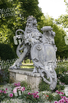 Heckfigur vom Dampfschiff Bavaria