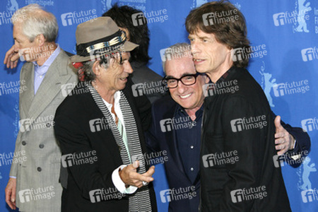 Charlie Watts, Keith Richards, Martin Scorsese, Mick Jagger