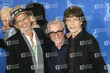 Keith Richards, Martion Scorsese, Mick Jagger