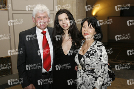 Franziska Stünkel mit Vater Werner und Mutter Heike