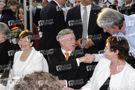 Horst Köhler mit Gattin Eva Luise Köhler, Ingeborg Junge-Reyer