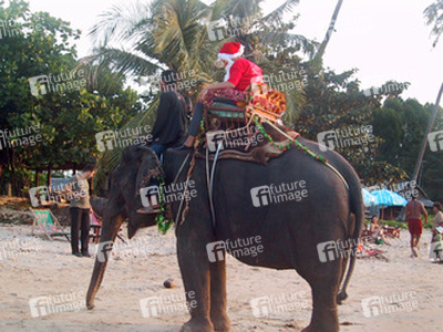 Weihnachtsmann in Thailand