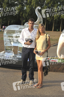 Tania Strecker mit Begleitung