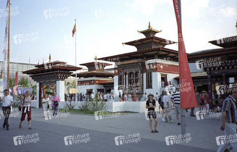 Pavillon von Bhutan