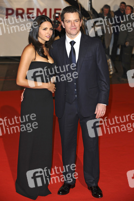 Matt Damon mit Ehefrau Luciana Barroso