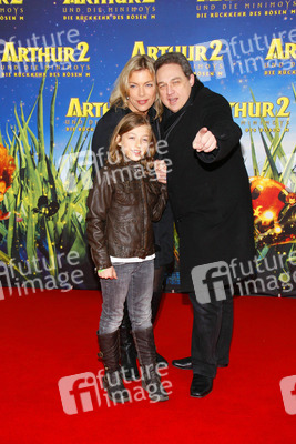 Oliver Kalkofe mit Frau Connie und Tochter Celine