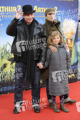 Ben Becker mit Freundin Anne Seidel und Tochter Lillith Maria Dörte