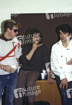 Musikvideo-Dreharbeiten mit Barclay James Harvest in London