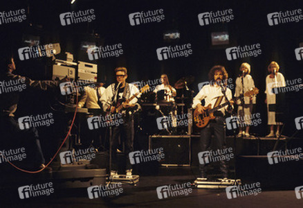 Musikvideo-Dreharbeiten mit Barclay James Harvest in London