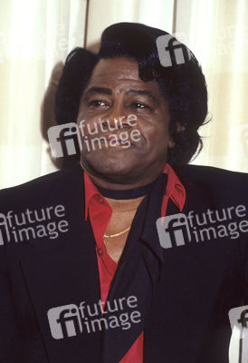 Pressetermin mit James Brown in London