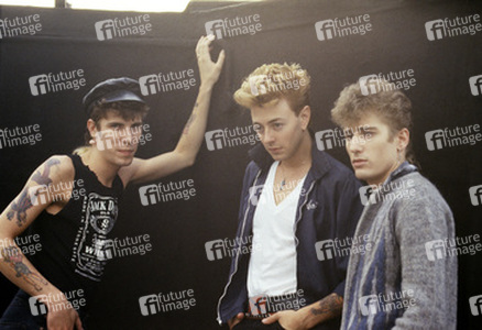 Photocall mit den Stray Cats in London