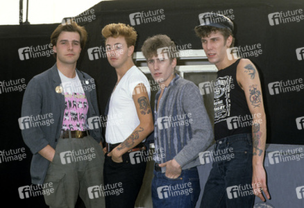 Photocall mit den Stray Cats in London