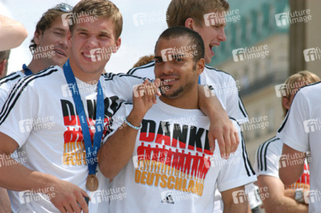 Jens Lehmann, Lukas Podolski, David Odonkor, Per Mertesacker