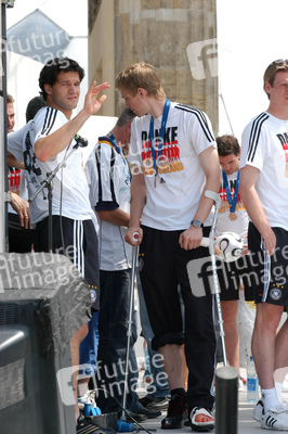 Miroslav Klose, Michael Ballack, Per Mertesacker, Christoph Metzelder, Tim Borowski